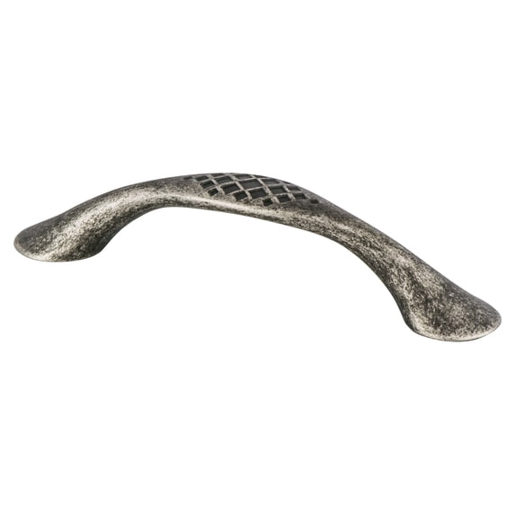 Berenson 7110-1RN-C 96 mm CC Overture Pull with Rustic Nickel
