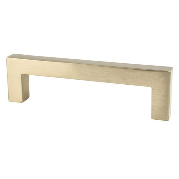 Berenson 9025-40CZ-P 96 mm Contemporary Advantage OneCC Champagne Square Pull