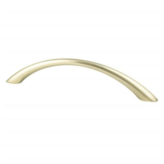 Berenson 9123-40CZ-P 128 mm Contemporary Advantage Four CC Champagne Tapered Arch Pull