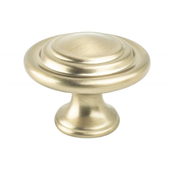 Berenson 9131-10CZ-P Traditional Advantage Four Champagne Ringed Knob