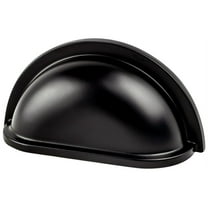 Berenson 9194-1055-P 3 in. Traditional Advantage Three CC Matte Black Cup Pull