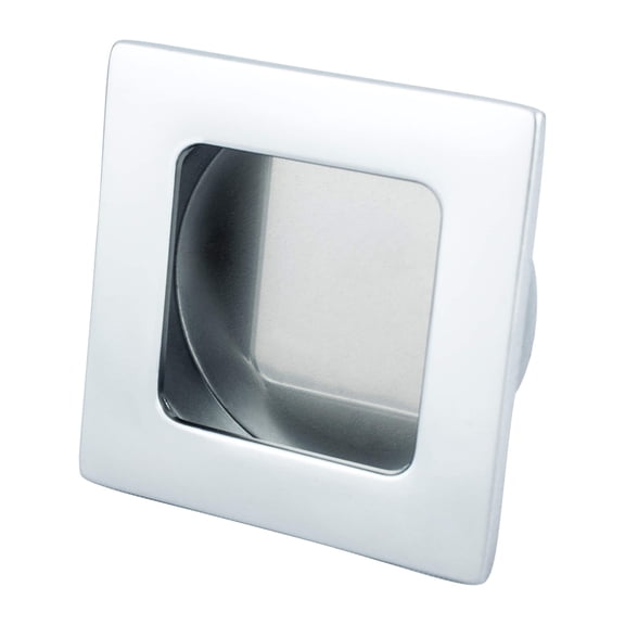 R. Christensen 9329-10DC-C 1.875 in. dia. Stylus Recess Knob with Dull Chrome