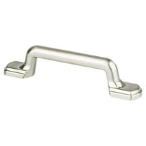 Berenson Advantage Plus 5 Collection 3 Center Handle Cabinet Pull Brushed Nickel