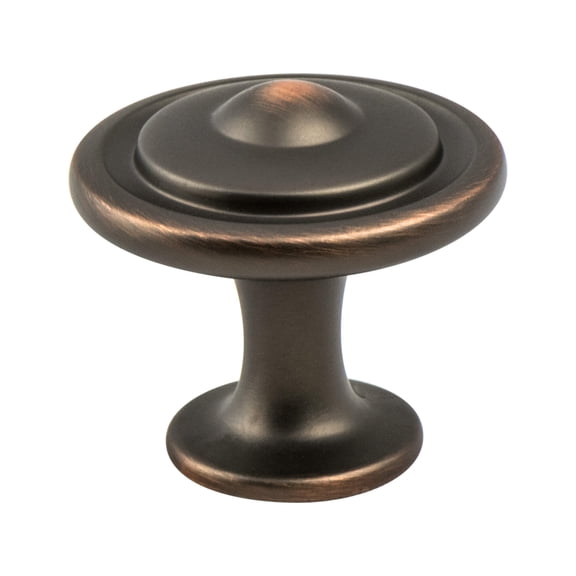 Berenson 9380-10VB-P 1.25 in. dia. Advantage Plus 5 Knob with Verona Bronze