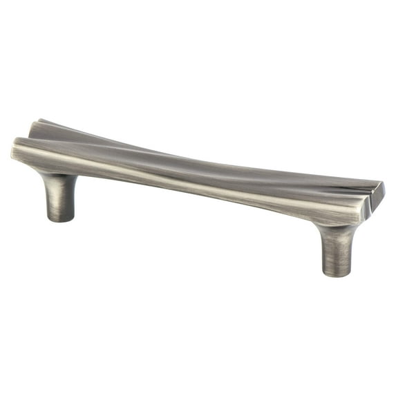 Berenson 9481 Puritan 3-3/4" Center To Center Bar Cabinet Pull - Brushed Tin
