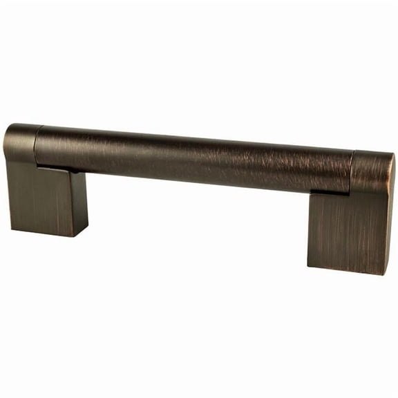 Berenson 96 mm Center to Center Contemporary Advantage Three Arch Pull, Verona Bronze
