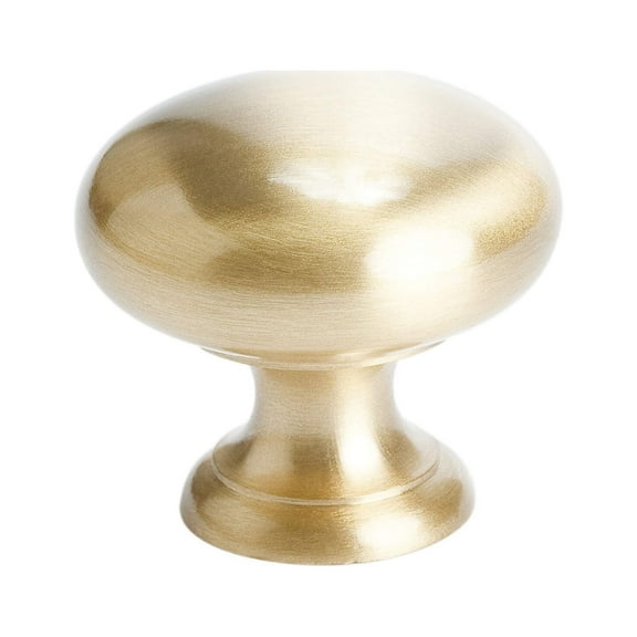 Berenson 9955-1SB-P Plymouth Round Knob - Satin Brass