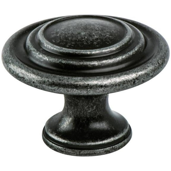 Berenson BE0933 1AP 1.31 in. Advantage Two Arch Cabinet Knob, Ant Pewter
