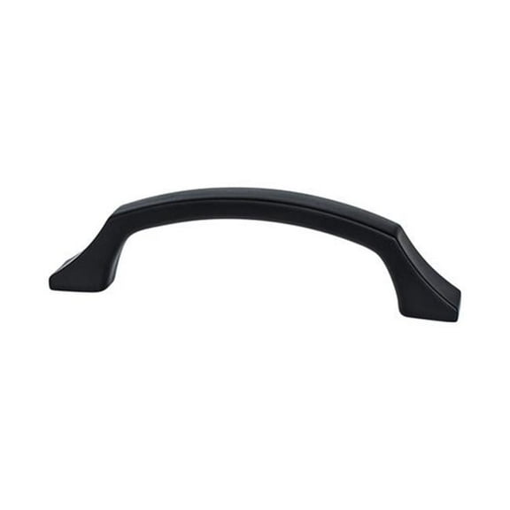 Berenson BE1209 1055 96 mm Century Edge Pull, Matte Black