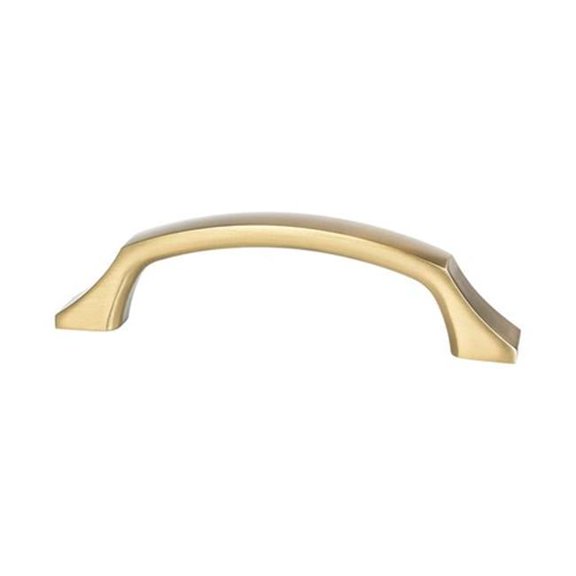 Berenson BE1210 1MDB 96 mm Century Edge Pull, Modern Brushed Gold
