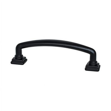 Berenson BE1281 1055 96 mm Tailored Traditional Pull, Matte Black