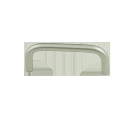 Berenson BE6134 4SAL 3.5 in. Zurich Wire Pull - Satin Aluminum