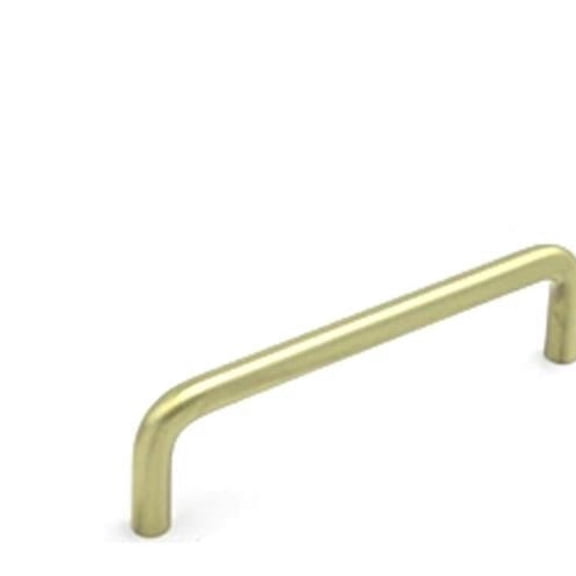 Berenson BE6160 2SB 4 in. Zurich Wire Pull - Satin Brass