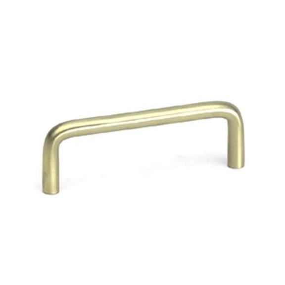 Berenson BE6162 2SB 3.5 in. Zurich Wire Pull - Satin Brass