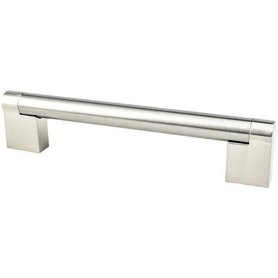 Berenson BE9115 1BPN 128 mm Center to Center Contemporary Advantage Three Arch Pull, Brushed Nickel