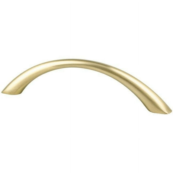 Berenson BE9125 40CZ 96 mm Contemporary Advantage Four Arch Pull, Champagne