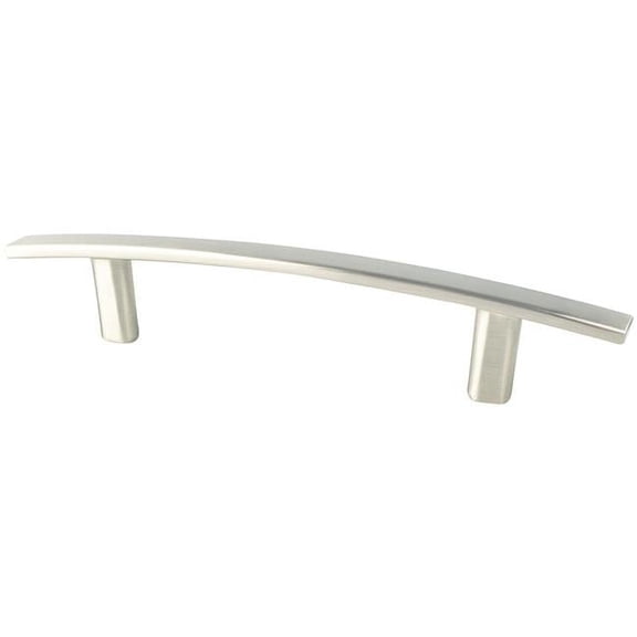Berenson BE9171 1BPN 96 mm Advantage Plus One Arch Traditional Pull, Brushed Nickel