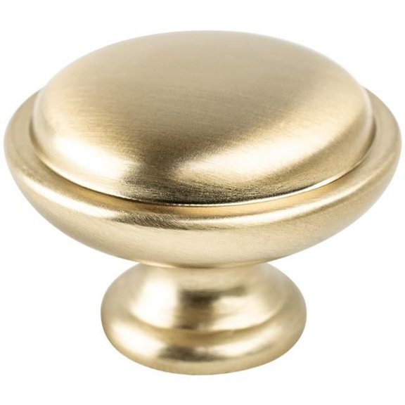 Berenson BE9347 10CZ 1.125 in. Traditional Advantage One Rimmed Knob, Champagne