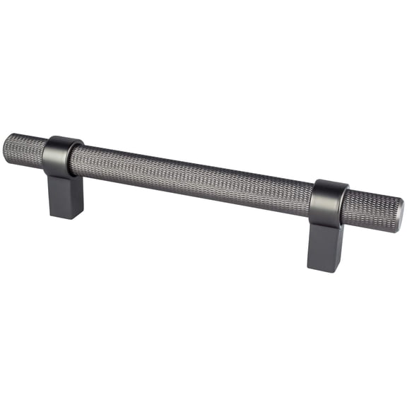 Berenson 5044-4SLT-P Radial Reign 5-1/16" (128Mm) Center To Center Modern Diamond Knurled