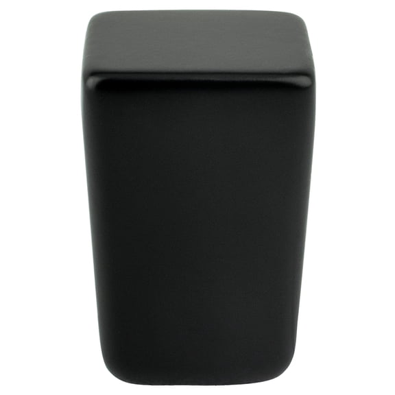 Berenson Hardware 1344-1055-C Mini Zinc Square Knob, Black - Small
