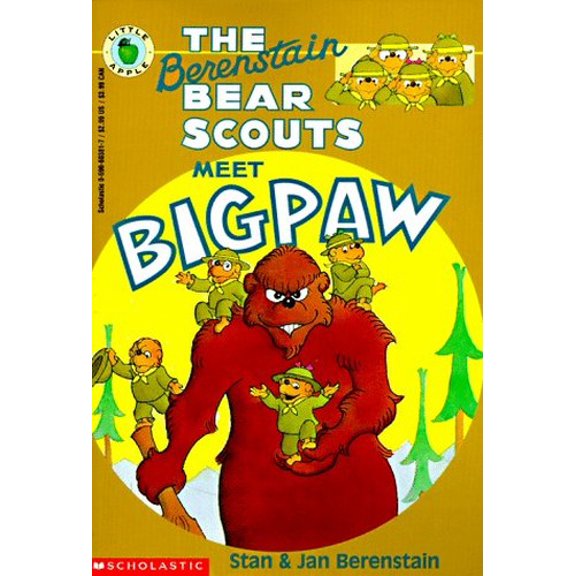 Pre-Owned The Berenstain Bear Scouts Meet Bigpaw (Berenstain Bears Bear Scouts) (Paperback) 0590603817 9780590603812