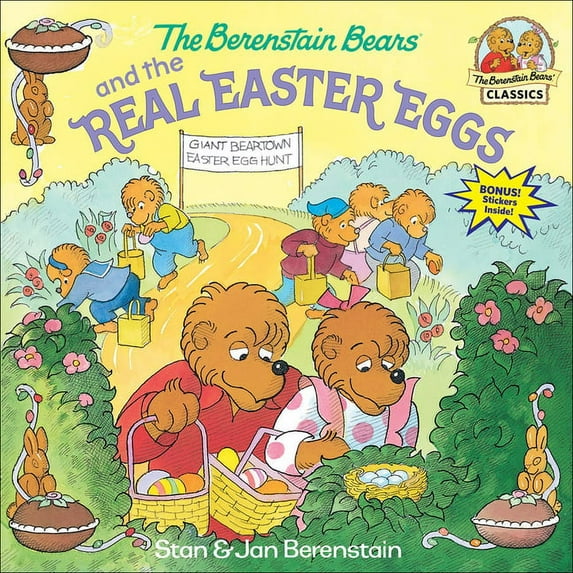 Berenstain Bears (8x8): The Berenstain Bears and the Real Easter Eggs (Hardcover)
