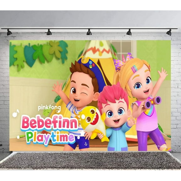 Berenstain Bears Birthday Backdrop Banner Party Supplies Poster Movie Theme Background for Photography Birthday Decorations