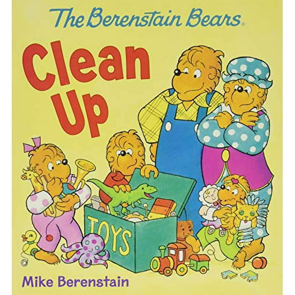 Pre-Owned The Berenstain Bears Clean Up (Board book) 082491953X 9780824919535