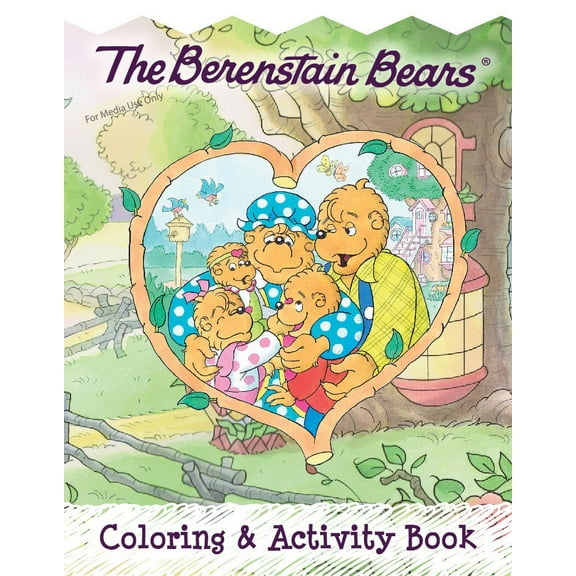 Berenstain Bears Coloring Book 8.5 x 11