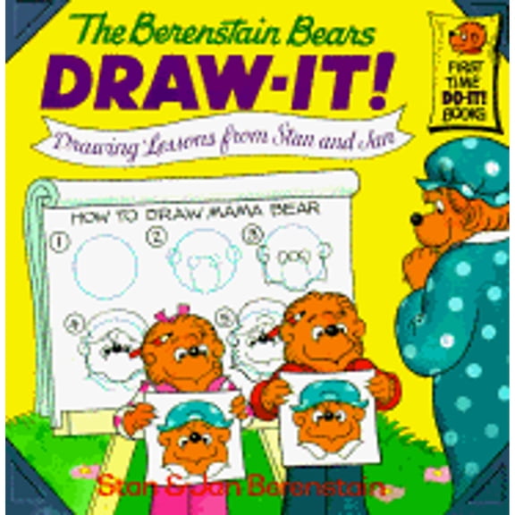 Pre-Owned The Berenstain Bears Draw-it: Drawing Lessons from Stan and Jan (Berenstain Bears First Time Do-It!) Paperback