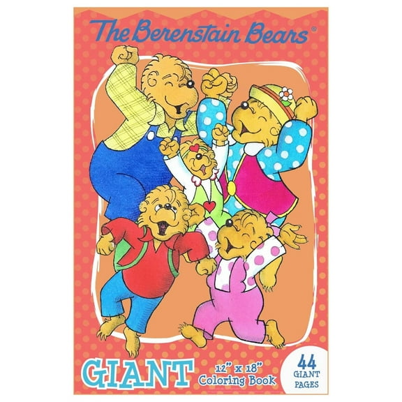 Berenstain Bears Giant Coloring Book 12 x 18