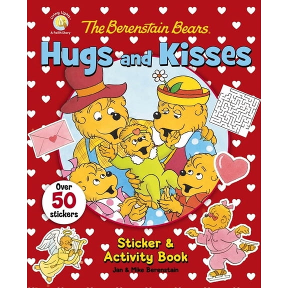Berenstain Bears/Living Lights: A Faith The Berenstain Bears Hugs and Kisses Sticker and Activity Book, (Paperback)
