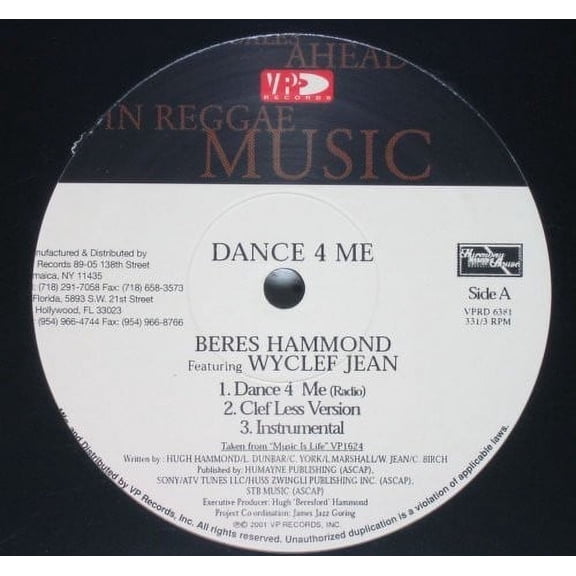 Beres Hammond - Dance 4 Me - Vinyl