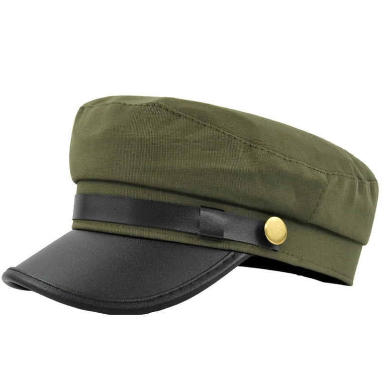Beret Cap Solid Color Wide Brim Retro Style Casual Cap Sun