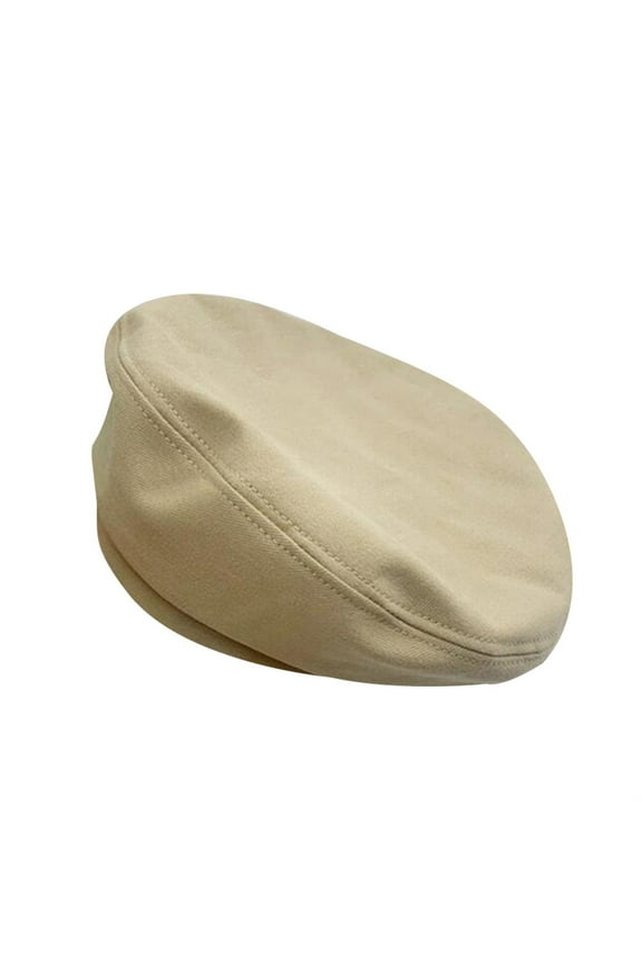 Beret Hat for Women, Classic Wool Beret Hats, FNGZ Women's Summer Beret, Lightweight, British, Retro, Korean Style, Made in Japan, Trendy Painter's Bad Hat
