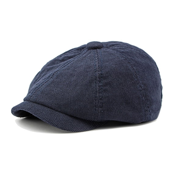 Beret Hat for Men Classic Style Spring Fall Unisex Accessory Product Category, Navy, One Size