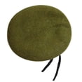 thumbnail image 1 of Beret Hat for Women, Classic Wool Beret Hats, FNGZ Men's Wool Blend Adjustable Artist Cap, 1 of 2