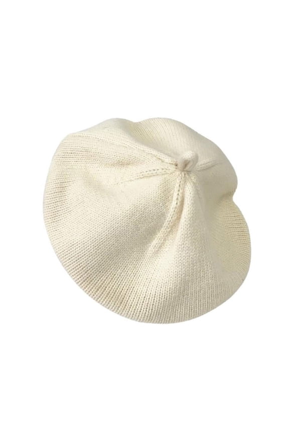 Beret Headwear Knitted Candy Colored Hat Gift For Newborn/Toddler/Little Girls