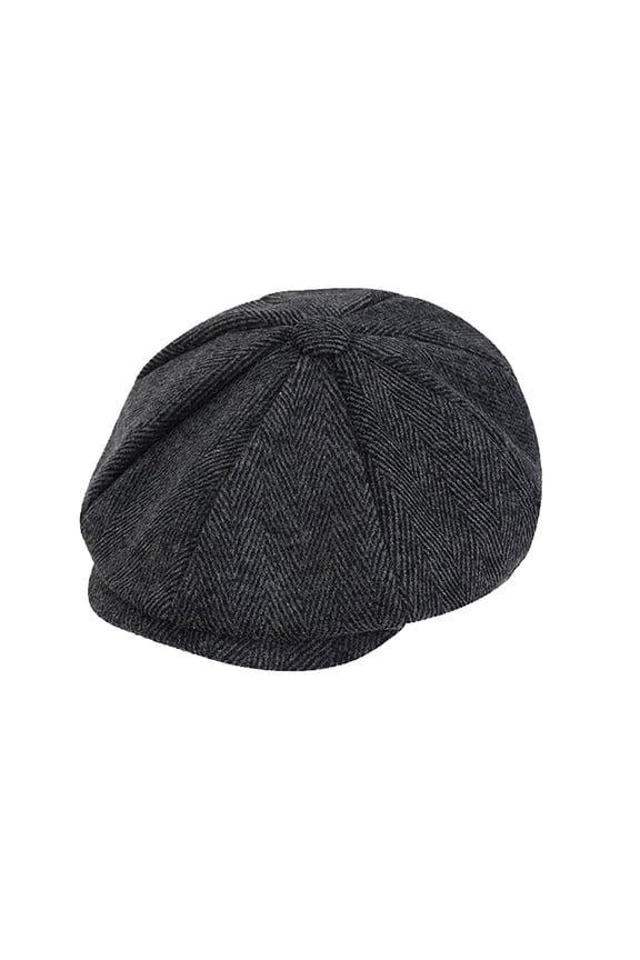 Berets CQXIDFH British Retro Forward Cap, Washable Breathable Design, Casual Daily Fashion Hat for Adults, Women Visor Hat for Outdoor (Black, One Size)