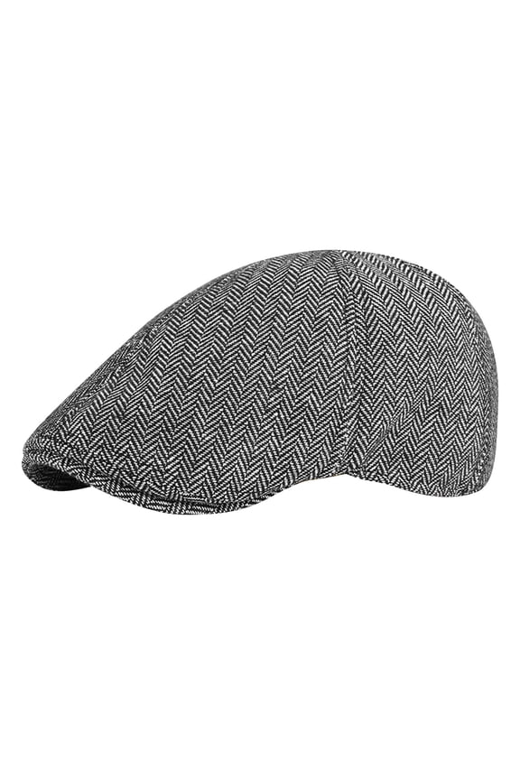 Berets CQXIDFH Unisex Cotton Beret, Retro Solid Color Painter Cap, Lightweight Breathable Headwear for All Day Matching, Baseball Hats for Women (White, One Size)