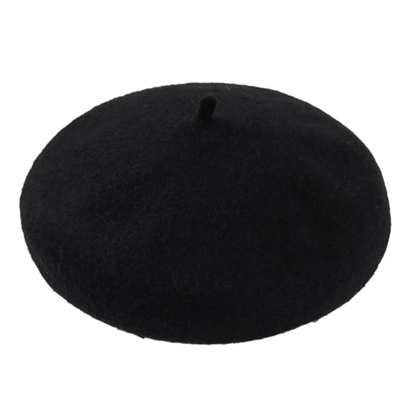 Berets New Solid Color Adjustable Wool Beret Wool Warm In Autumn Winter Caps Gifts