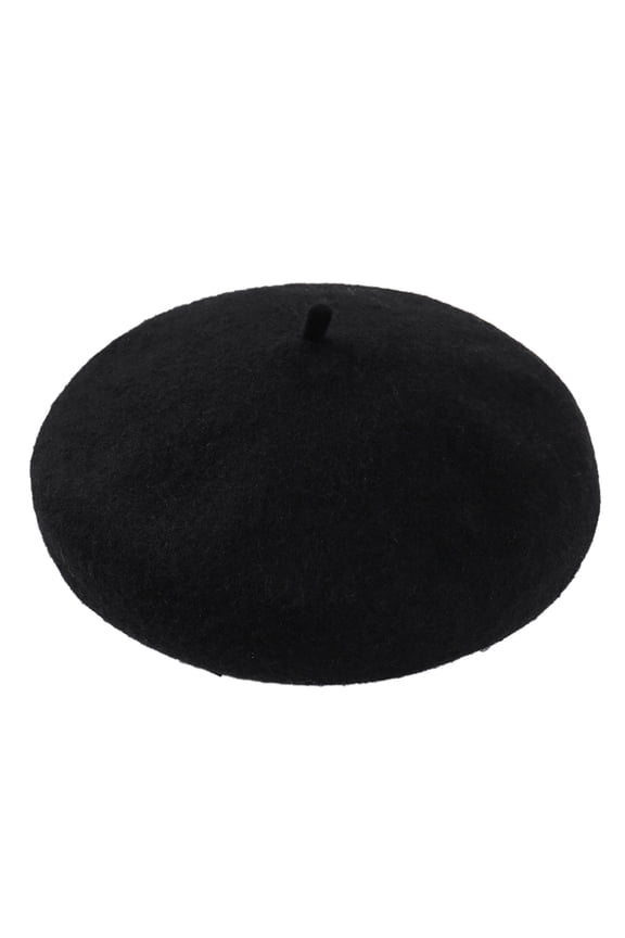 Berets New Solid Color Adjustable Wool Beret Wool Warm In Autumn Winter Caps Gifts
