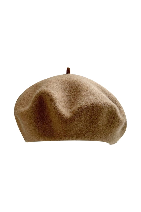 Berets Wool Beret French Beret Cap Winter Artist Painter Solid Color Beret French Artist Cap Solid Color Wool Casual Classic Caps Gifts