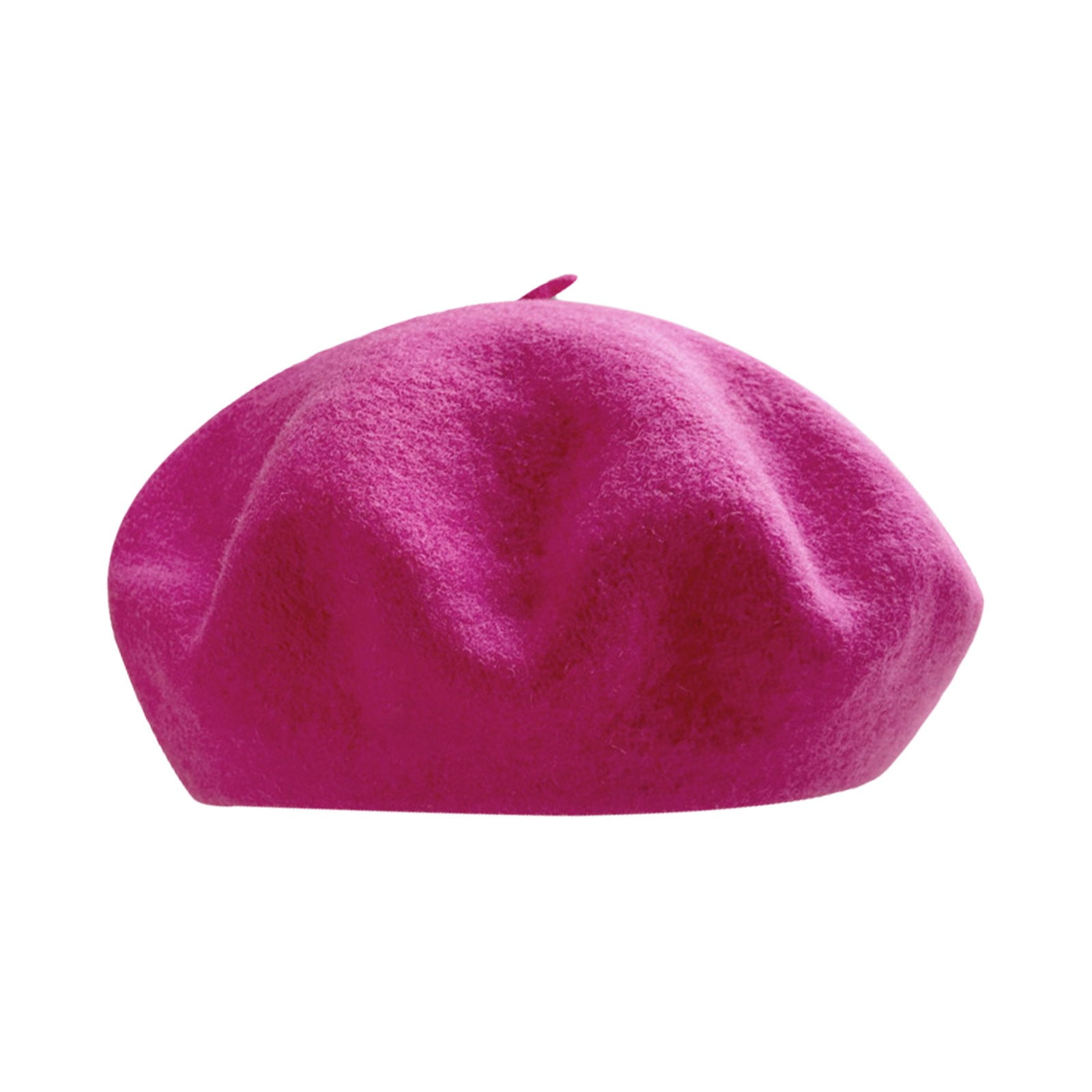 5898 Wool Beret Hat French Beret Cap Winter Artist Painter Hat Solid Color Red French Beret , Painters Hat, Women Felt Beret, Women  main image 2