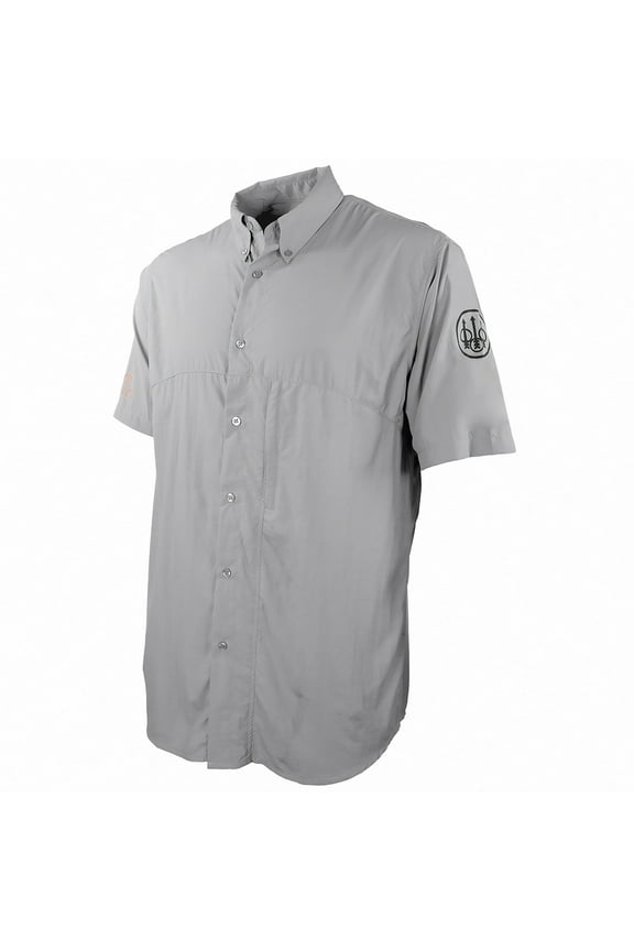 Buzzi Shooting S/S Shirt (L)- Lt. Grey