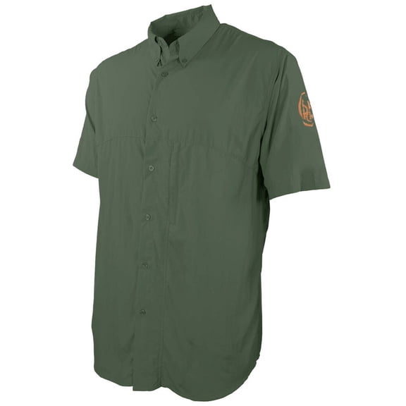 Beretta Buzzi Shooting Shirt-Short Sleeve-Green