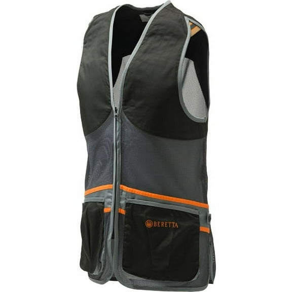 Beretta Full Mesh Vest - Men's, Black & Grey, Large