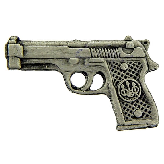 Eagle Emblems P05990 Pin - Gun, 45Cal Pistol - Pewter - 1.125 in.