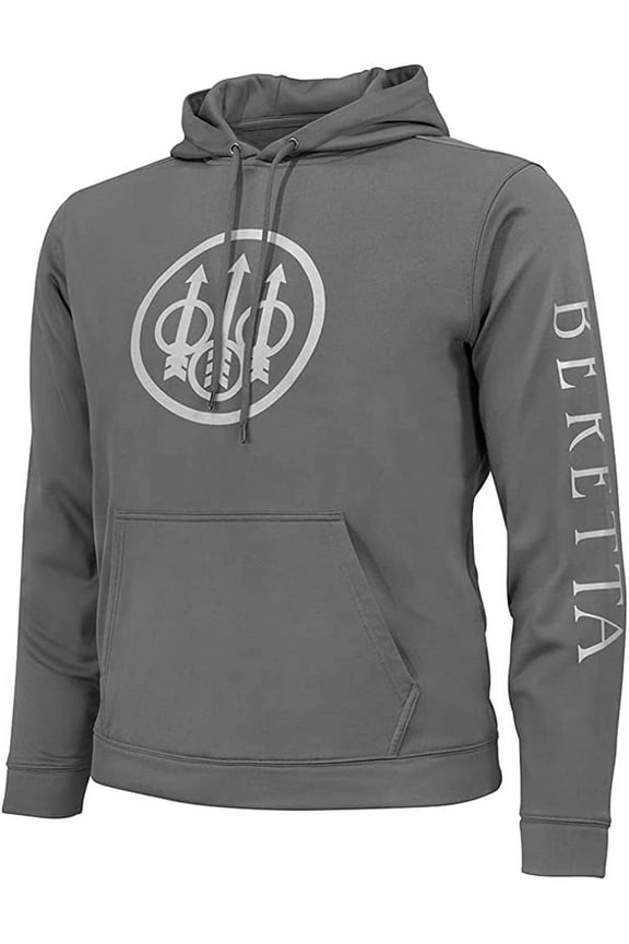 Trident Perf. Hoodie (L)- Charcoal