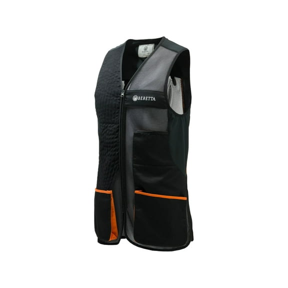 Beretta Uniform Pro 20.20 Vest, Jet Black & Orange, Extra Large